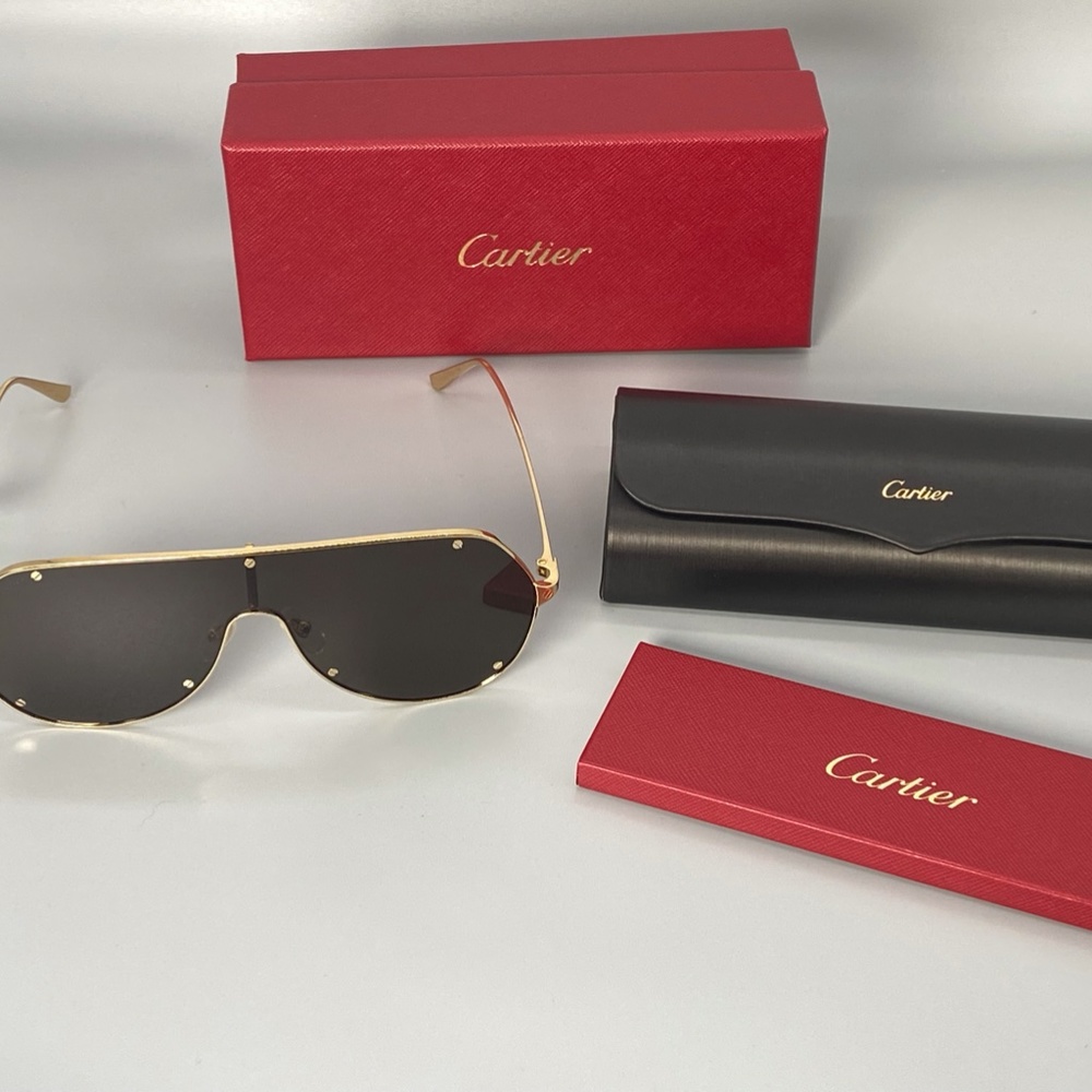SANTOS DE CARTIER SUNGLASSES - Picture 10 of 16